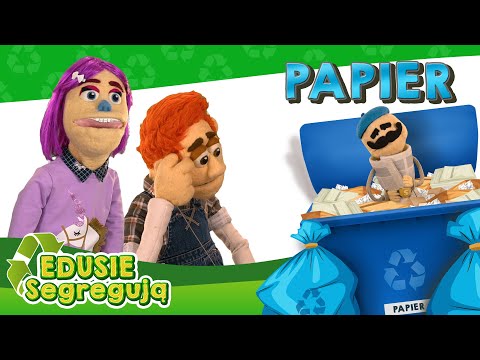 Jak segregować odpady? Część 1 z 5 - PAPIER