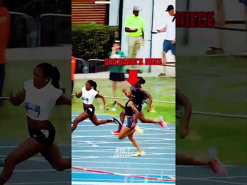 Sha'Carri Richardson Has The Fastest Niece in the World! 😱🇺🇸