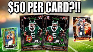 $50 PER CARD!! | 2024 Panini Obsidian NFL International Box Review