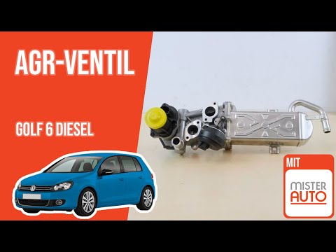 Wie Golf 6 1.6 TDI AGR-Ventil wechseln ♻️