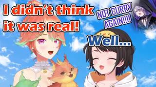 Kiara saw Bijou crashing out over curry and told Subaru [hololive/ENG Sub]