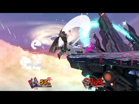 SSBU Replay 17 - Wolf Vs. Ganondorf