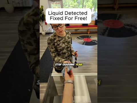 iPhone Liquid Detected 💧 #smartphone #brokenfix #tech #problemfix #cellphone #screenbreak #iphone