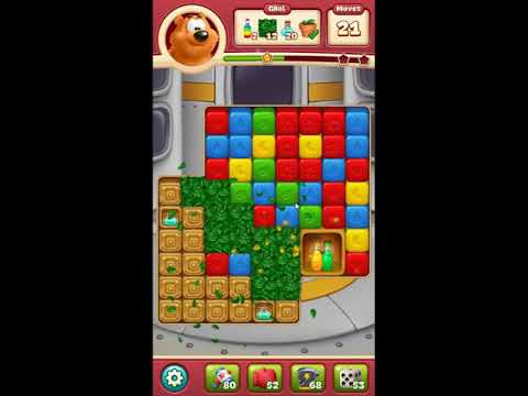 Toon Blast Level 3039 - NO BOOSTERS 🐻🐺🐱 | SKILLGAMING ✔️