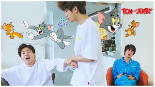 BTS V and Jungkook Tom and Jerry Ver