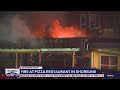 Fire Burns Decades Old Pizza Restaurant In Shoreline FOX 13 Seattle