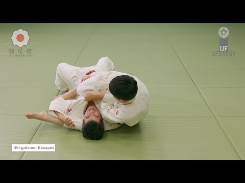 浮固の逃れ方 /  Uki-gatame Escapes — judo technique demonstration
