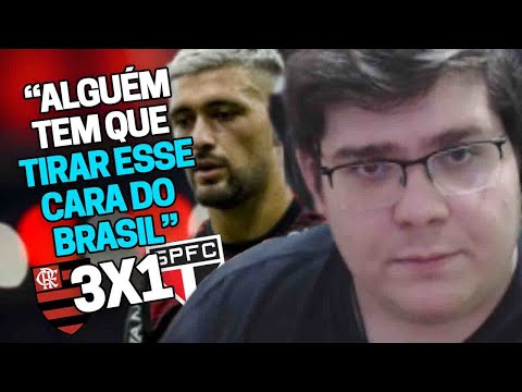 CASIMIRO REAGE: FLAMENGO 3 X 1 SÃO PAULO PELO BRASILEIRÃO 2022 | Cortes do Casimito