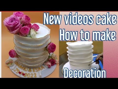 How to make Amazing cake Best flower cake Decorating # Hamid ali cake #