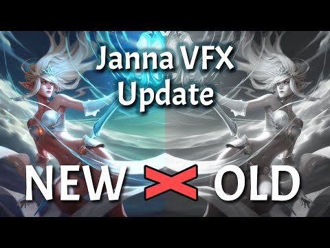Janna VFX Update - Old vs. New