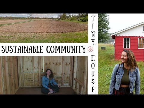Building a Sustainable Community & Tiny House || Gabriella Goes Green