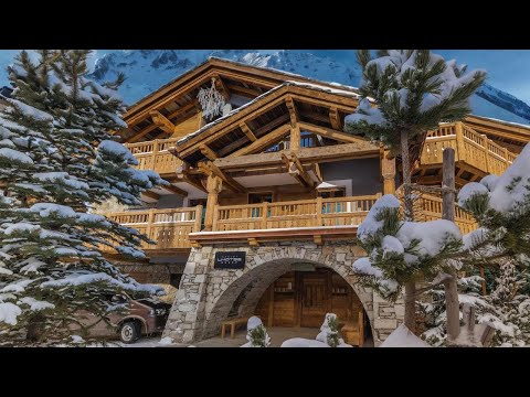 Inside Val d’Isère's Most Luxurious and famous 5* Chalet with Indoor pool, hot-tub, hammam and more!