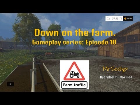 Farming Simulator 15 PS4: Down on the farm, Gameplay series, Episode 10