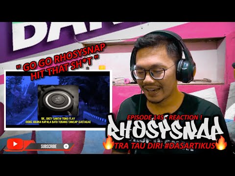 BEEF AWAL TAHUN 2021 | REACTION ! RHOSYSNAP - TRA TAU DIRI ( LYRIC VIDEO )