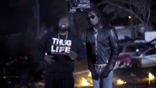 BTS Of Trae Tha Truth&#39;s &quot;Slugs&quot; Video With Young Thug