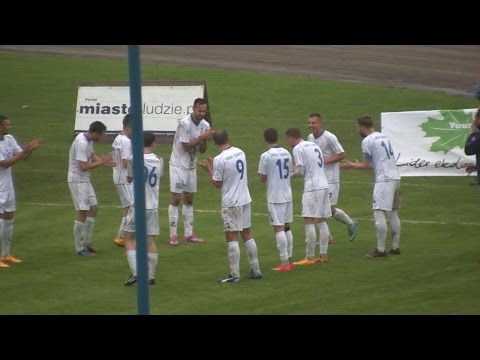 Unia Tarnów - Wolania Wola Rzędzińska 2-1 (skrót, wypowiedzi)