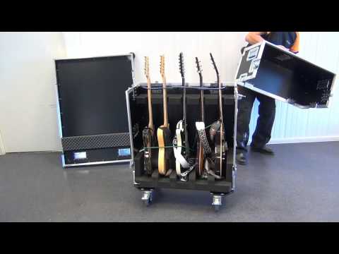 Capro Flight Case for 5 Guitars, - GISKA 02
