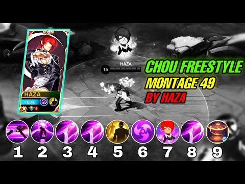 CHOU MONTAGE FREESTYLE 49 Outplay / Highlights / immune / Damage / Mobile Legends