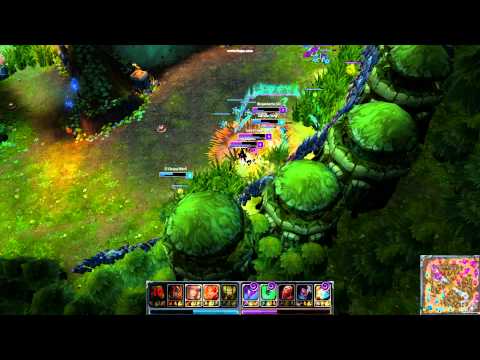 2v3 Bot Lane Triple Kill - Leona/Caitlyn.