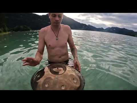 Handpan on Water by Marcel Hutter 🎵 😍