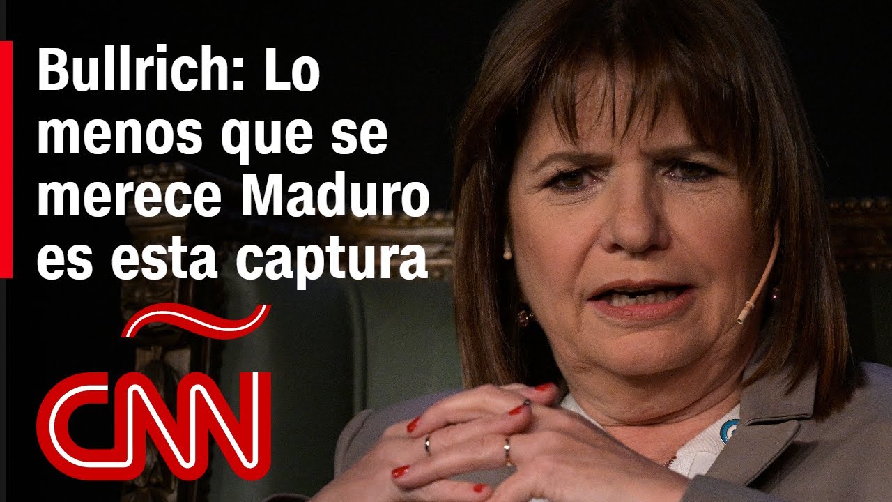 Bullrich dice que no toma en serio “manipulación de la justicia” de Maduro