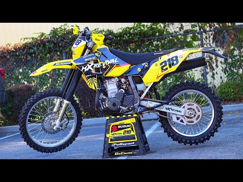 Factory Efx DRZ400SM Front Number Plate Graphic Kit (Blue) - Drz400 Decal Stickers