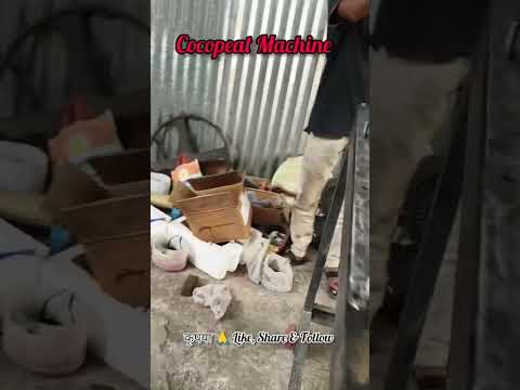 Coir Extraction Machine