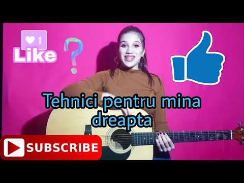 Lectii de chitara pentru incepatori. Lectia 4. Tehnici pentru mina dreapta