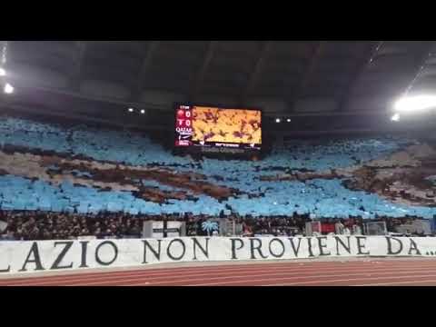 Amazing scenes at the start of the “Derby Della Capitale” 🙌⚔️ 2020