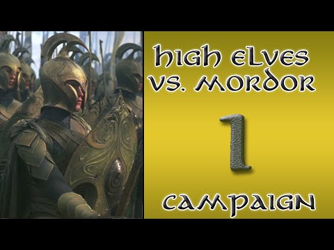 TATW: DaC V2.2: High Elves vs Mordor: 1 - The Black Gate