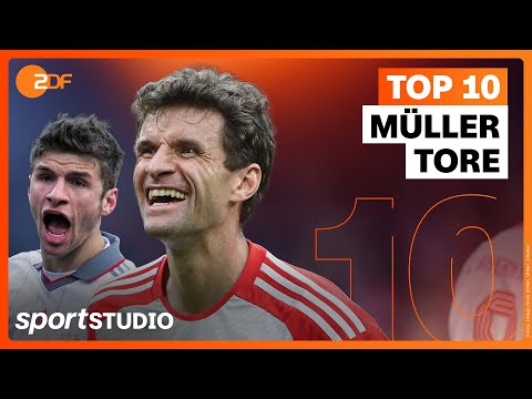 Top 10 Bundesliga-Tore von Thomas Müller für den FC Bayern München | sportstudio