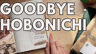 Leaving my 2024 Hobonichi Cousin | A little Planner/Journal Remix