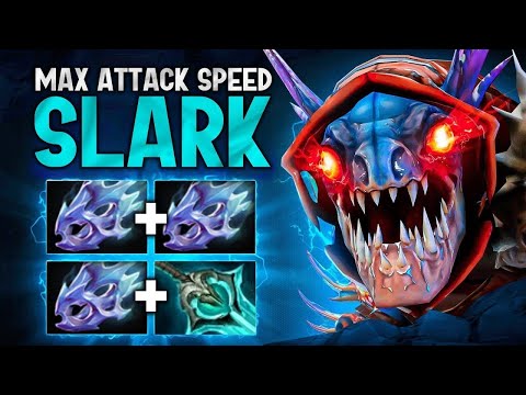 x2 Moon Shards Slark Max Attack Speed 🔥🔥🔥24 Kills Comeback | Dota 2 Gameplay