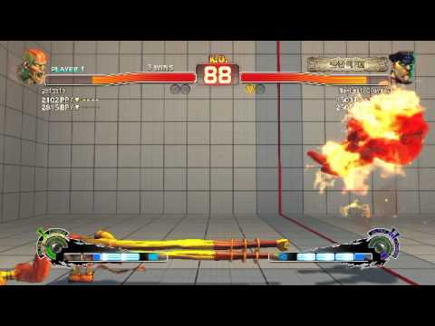 getdate(Dhalsim) VS No-Leaf_Clover76(M.Bison) - USF4 Endless Match