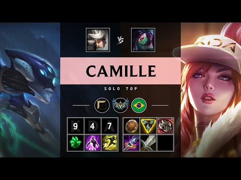 Camille Top vs Akali - BR Challenger Patch 25.08