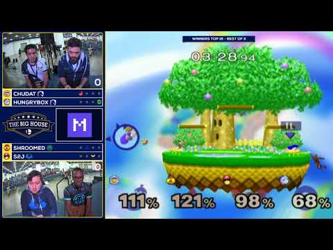 ChuDat & Hungrybox vs S2J & Shroomed - TBH7 - Melee Doubles Top 16