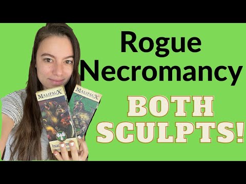 Malifaux Rogue Necromancy Unboxed + Built
