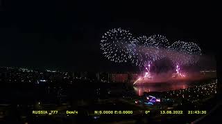 Международный Фестиваль Фейерверков 2022 год Москва часть 5
