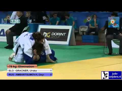 Urska Gracner (SLO) - Dayna Ambartsumova (RUS) [-78kg]