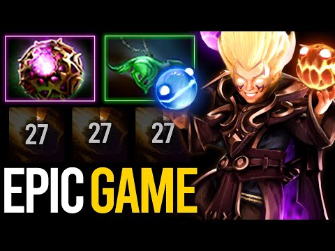 THE "MEATBALL" BUILD | EPIC INVOKER KID vs MORPHLING MID | Dota 2 Invoker
