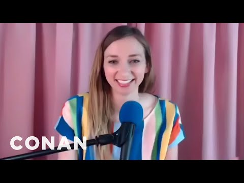 Lauren Lapkus Screamed At Adam Sandler’s Kids | CONAN on TBS