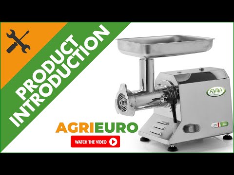 FAMA TIK22 UNIKO Electric Meat Mincer - Removable Grinding Unit - Product introduction