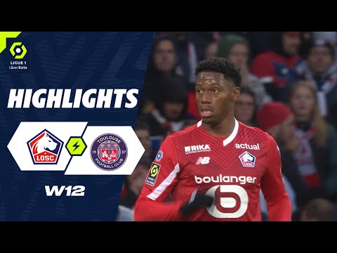 LOSC LILLE - TOULOUSE FC (1 - 1) - Highlights - (LOSC - TFC) / 2023-2024