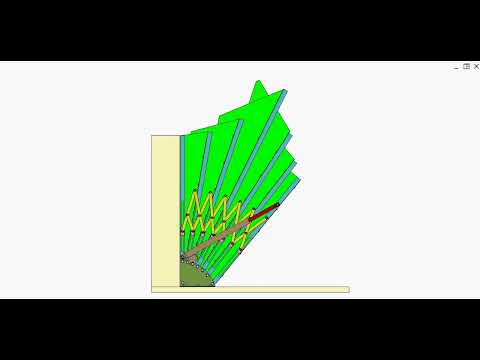 Gate of hand fan style 2