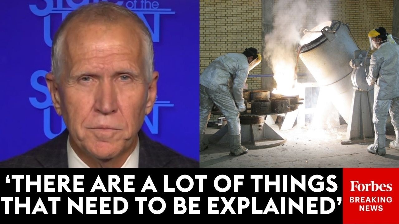 Video | 'It Doesn't Make Sense To Me': Thom Tillis Lays Out His Concerns With Potential Iran Peace Deal