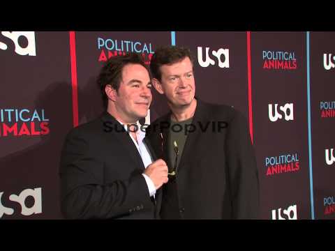 Roger Bart and Dylan Baker at USA Networks World Premiere...