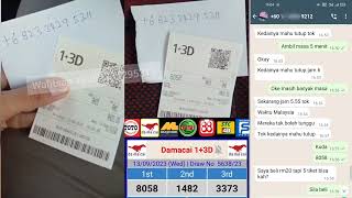 Download lagu Bukti ramalan bomoh nombor ekor Da Ma Cai 1-3D prize #shorts #ShortsLotere #UndianLotere mp3