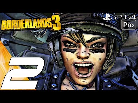 BORDERLANDS 3 - Gameplay Walkthrough Part 2 - Meridian & Gigamind Boss (Full Game) PS4 PRO