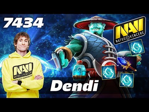 Dendi Storm Spirit w/ Aghanim's | 7434 MMR Dota 2
