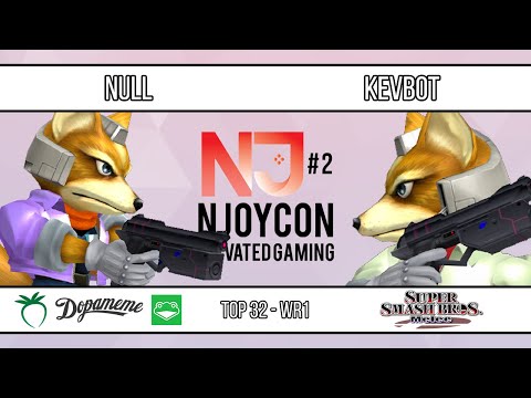 nJoyCon 2 - null (Fox) VS Kevbot (Fox) - SSBM - Top 32 (Winners Round 1)